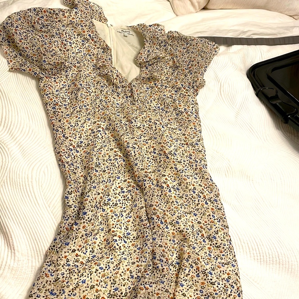 Madewell floral dress!